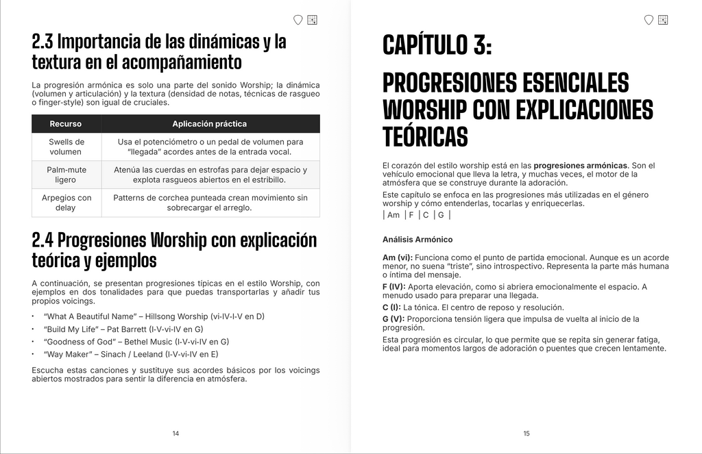 Worship Guitar Teoria y Acordes Paso a Paso VOL.1