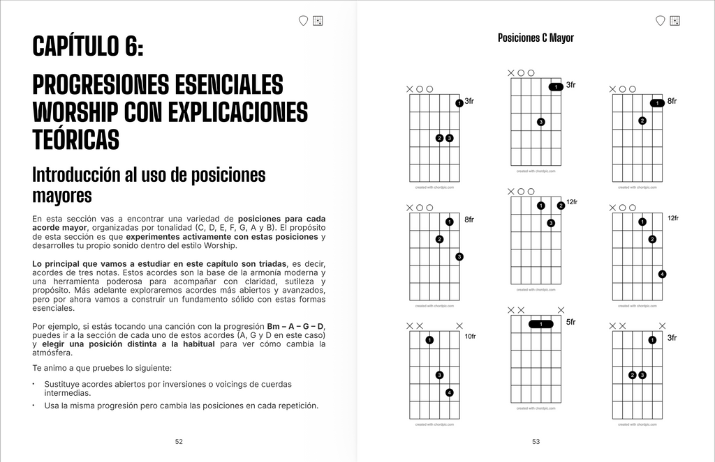 Worship Guitar Teoria y Acordes Paso a Paso VOL.1
